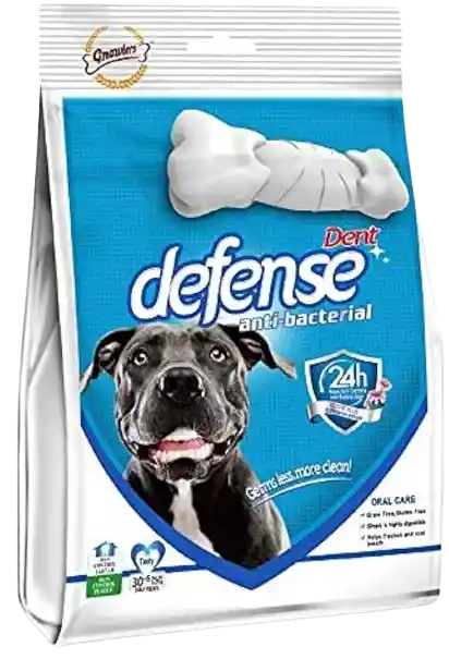 Snack Dent Defense Antibacterial Dog 7und 3 105gr