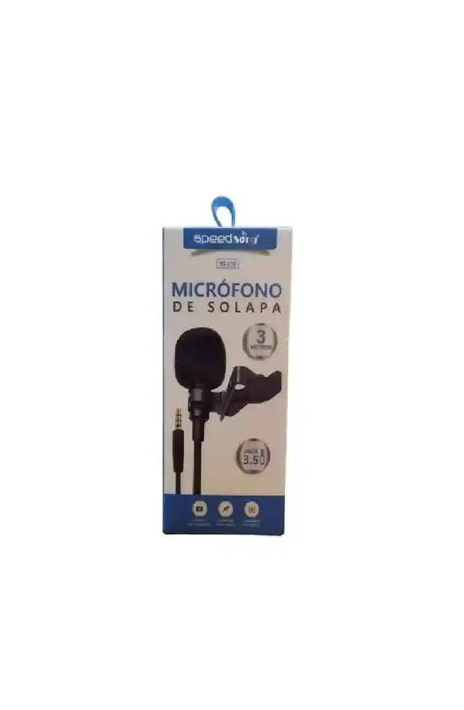 Micrófono De Solapa Speed Song Sg219