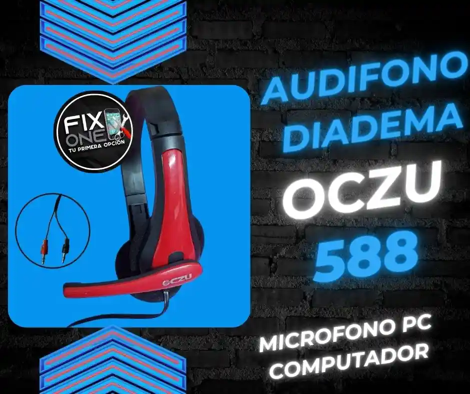 Audifono Diadema Oczu 588 Microfono Pc Computador