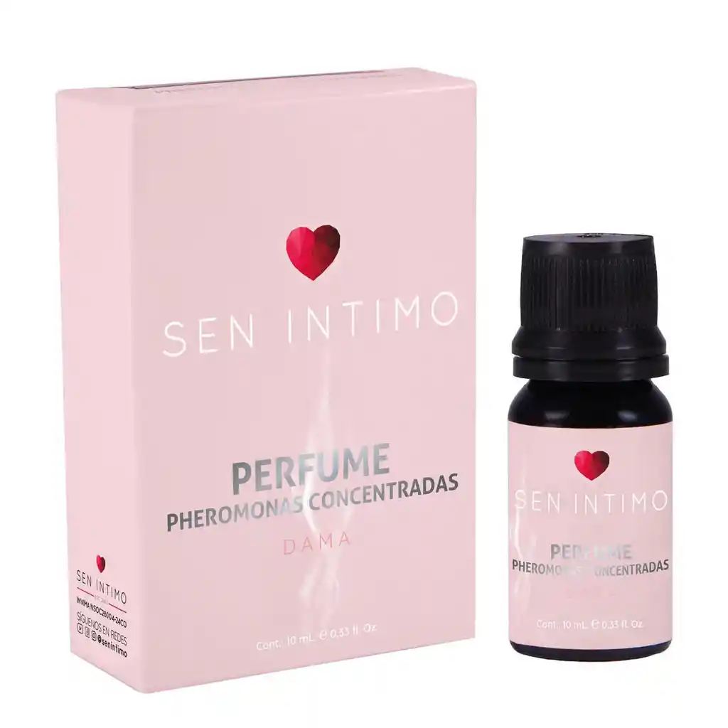 Perfume Feromonas Concentradas Mujer X 10 Ml Sen Intimo