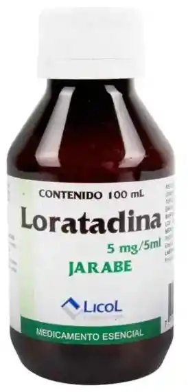 Loratadina Jarabe 5mg/5ml 100 Ml