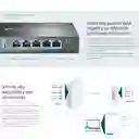 Router Vpn Multi-wan Gigabit Omada Tp-link Er605