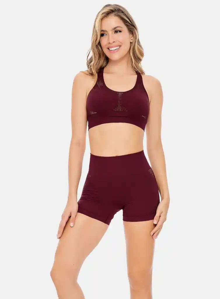 Top Deportivo Mujer Sin Costuras Talla Única
