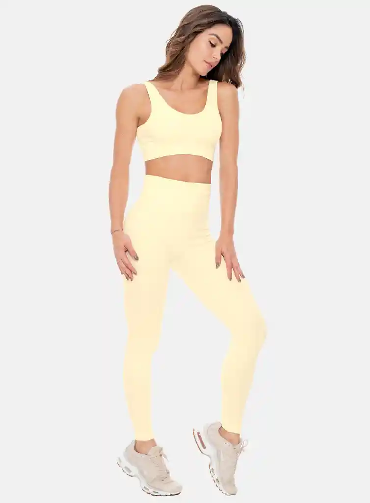 Leggins Deportivo Mujer Sin Costuras Talla Única