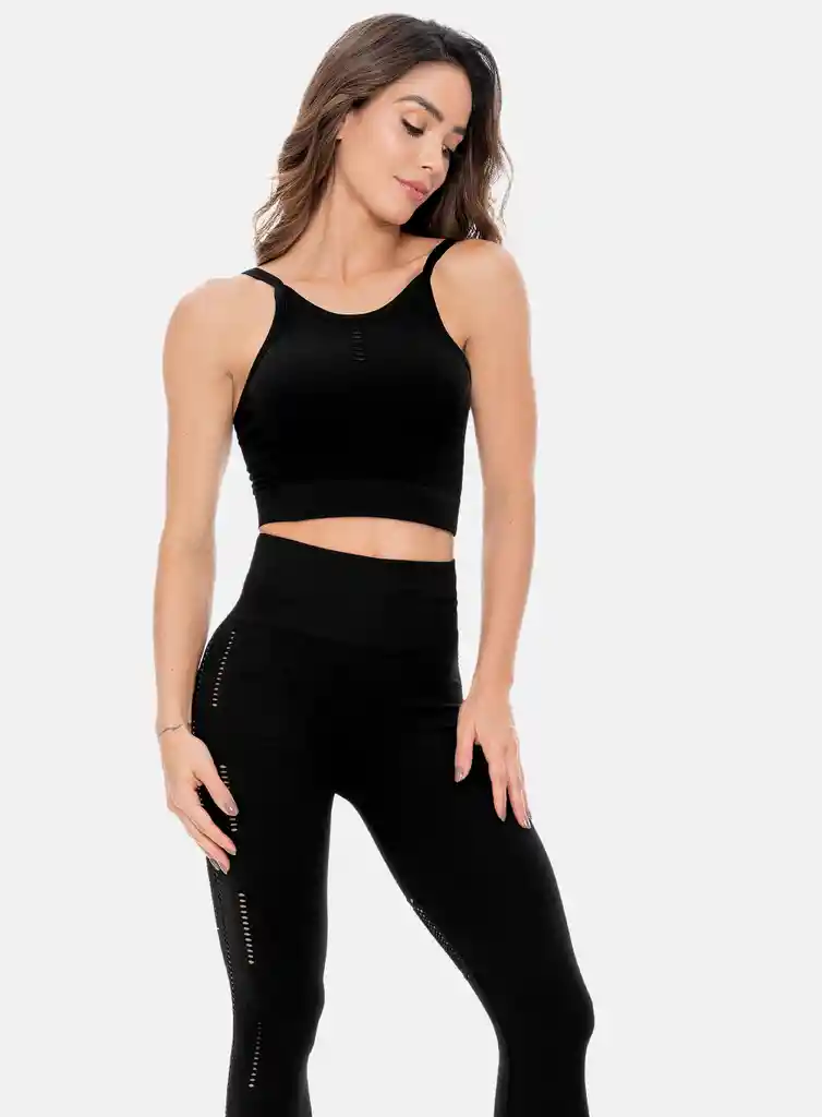 Top Deportivo Mujer Sin Costuras Talla Única