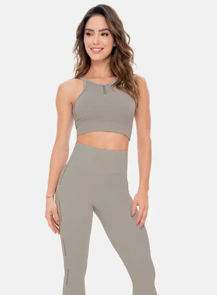 Top Deportivo Mujer Sin Costuras Talla Única