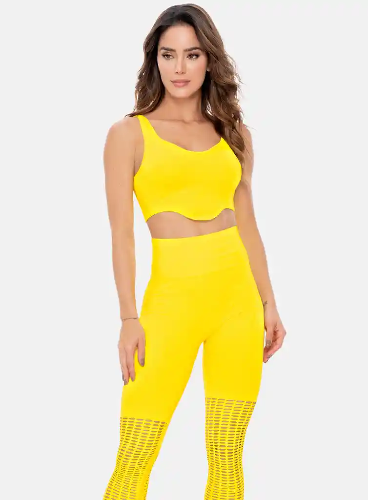 Top Deportivo Mujer Sin Costuras Talla Única