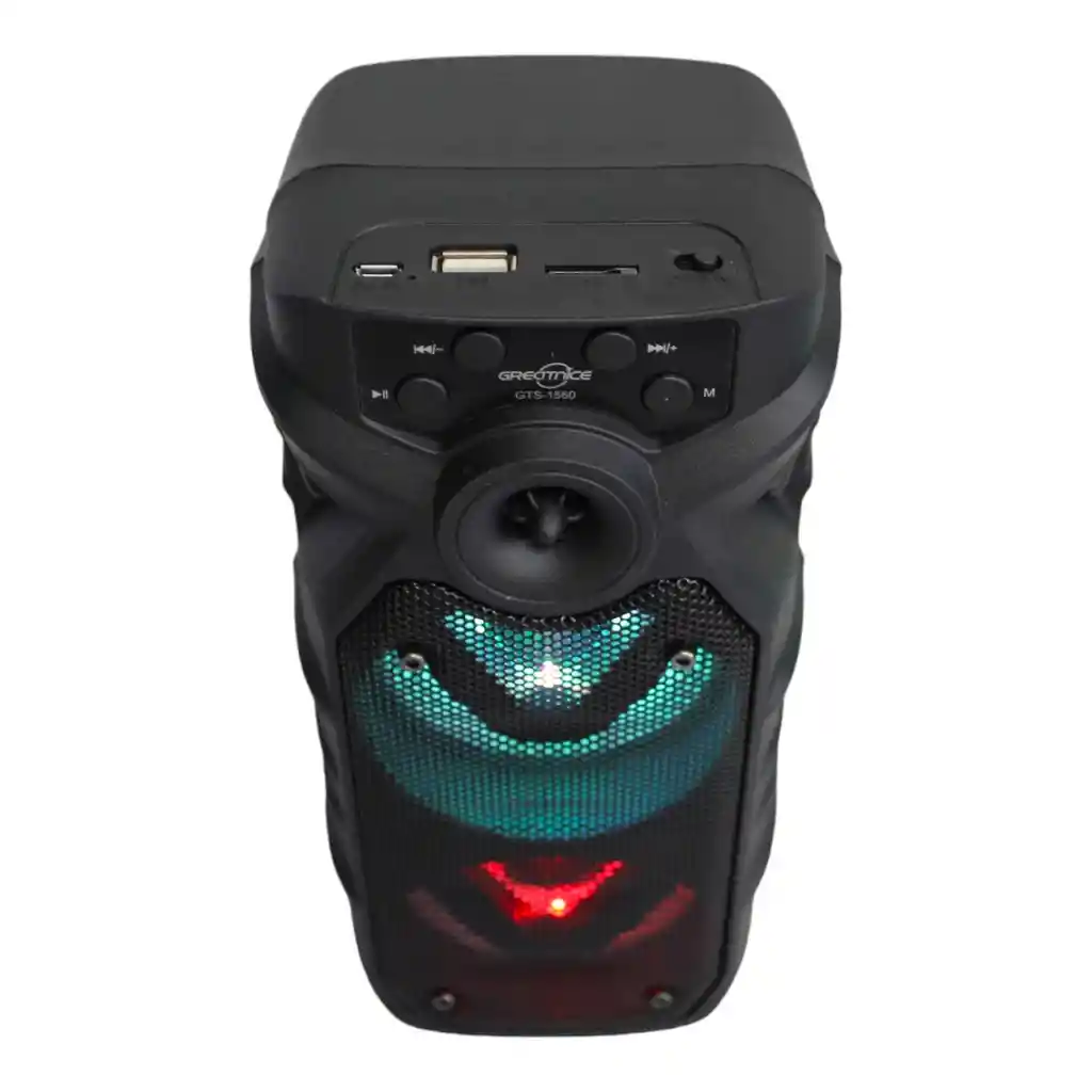 Parlante Portátil Con Iluminación Dinámica Sonido Y Estilo