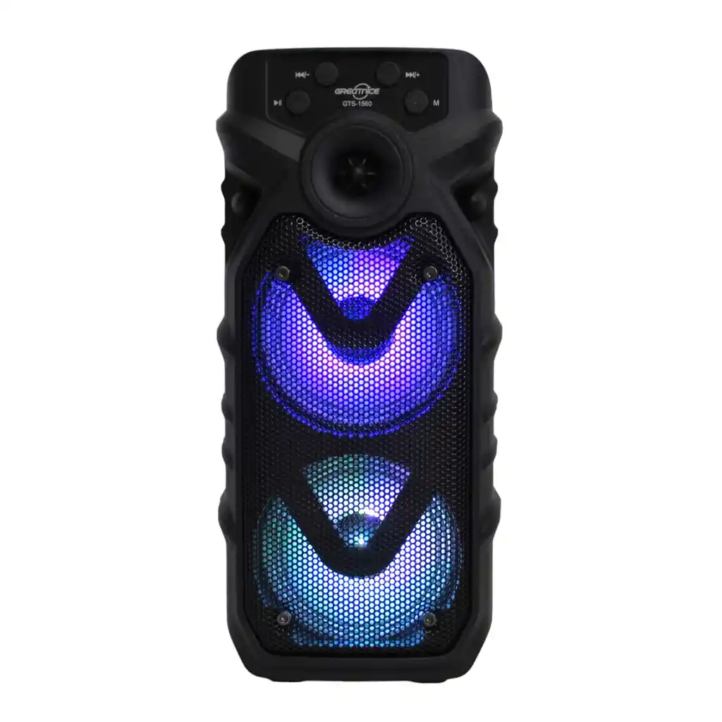 Parlante Portátil Con Iluminación Dinámica Sonido Y Estilo