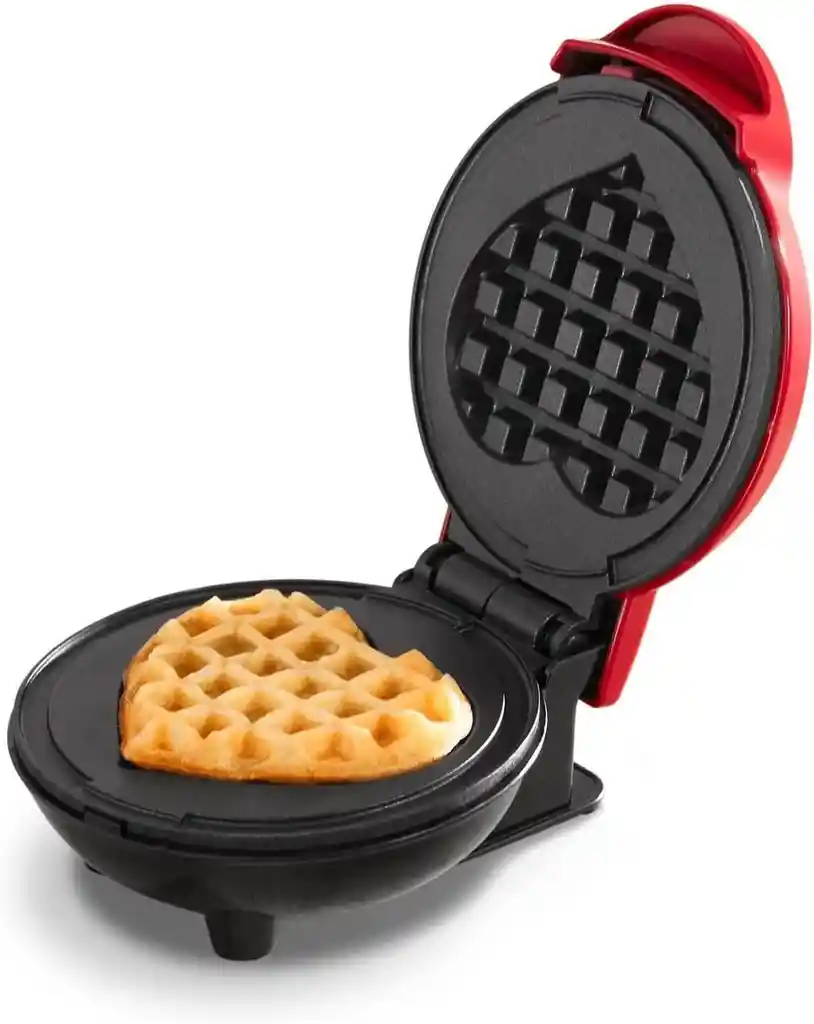 Waflera Eléctrica Para Waffles En Forma De Corazón