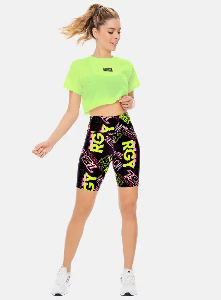 Biker Deportivo Mujer Sublimado Talla Única