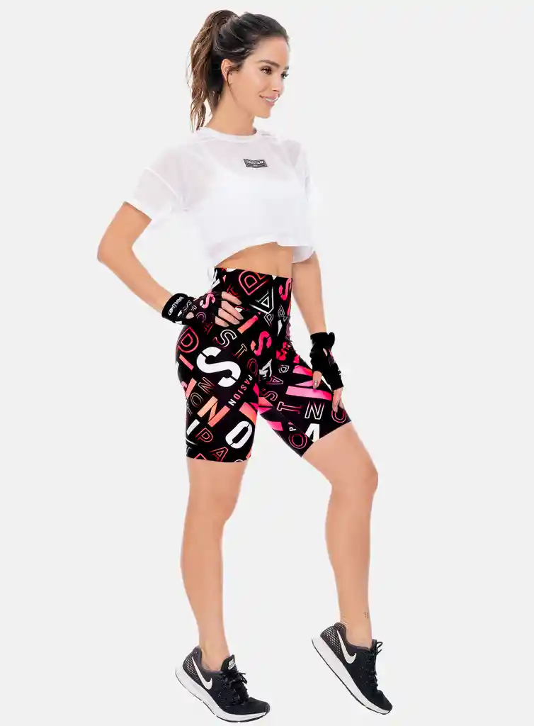 Biker Deportivo Mujer Sublimado Talla Única