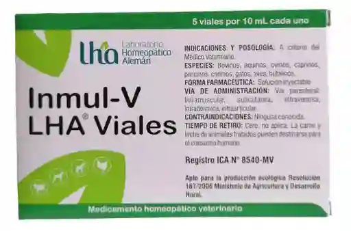 Inmul-v Lha® 5 Viales