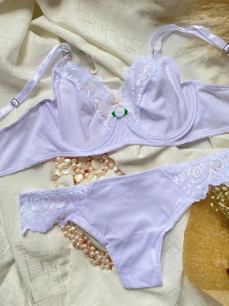 Conjunto Milu Ropa Interior Con Varillas