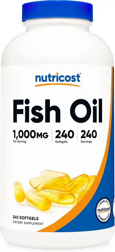 Nturicost Fish Oil 1000mg 240 Softgels