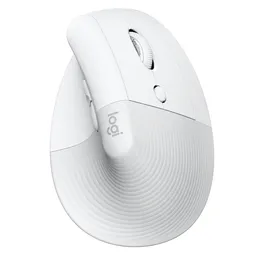 Mouse Inalámbrico Logitech Vertical Lift Ergonómico Blanco