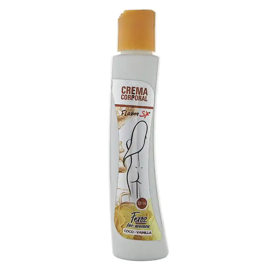 Crema Humectante Corporal Coco Vainilla 120 Ml Flavor