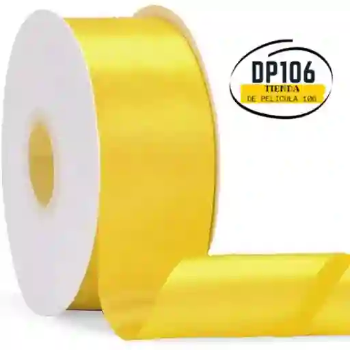 Cinta De Tela Amarillo Ancho 2.5 Cm X Metro