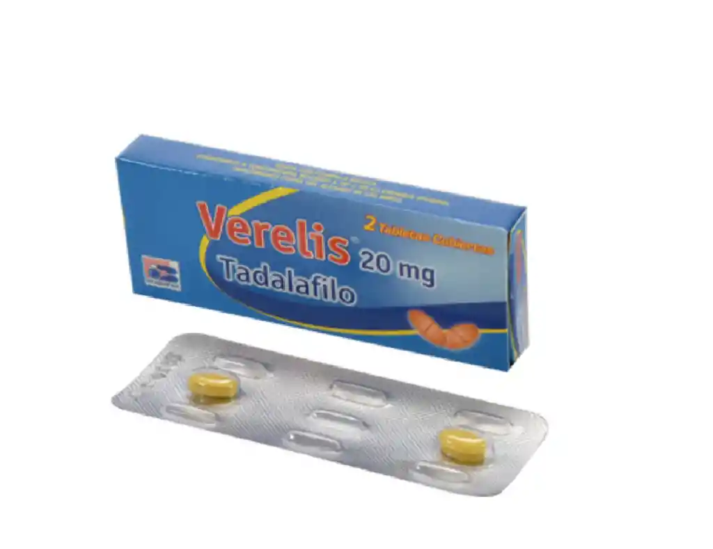 Verelis Tadalafilo 20mg