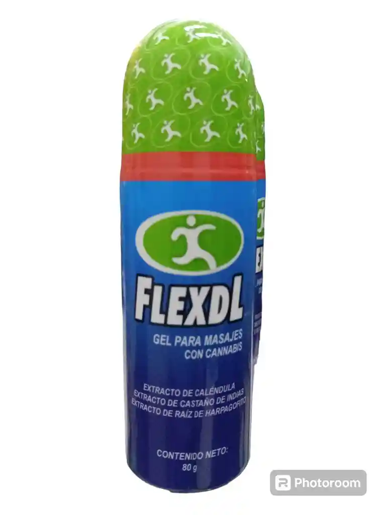 Flexdol Gel Para Masajes Con Cannabis X 80 G