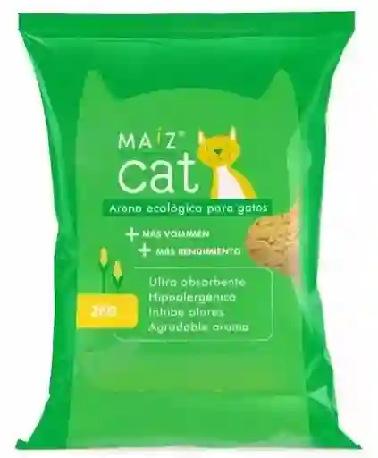 Arena De Maiz Para Gatos Maiz Cat 2 Kg