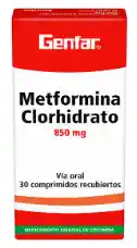 Metformina 850mg Genfar