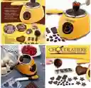 Maquina Olla Fondue Para Derretir Chocolate + Accesorios