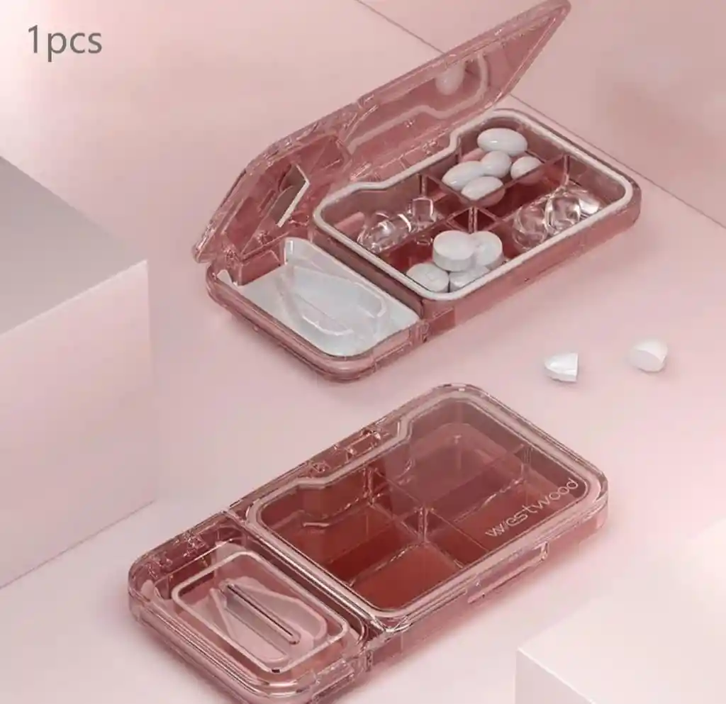 Estuche Para Píldoras De Medicamentos 3 En 1