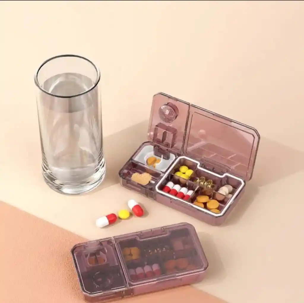 Estuche Para Píldoras De Medicamentos 3 En 1