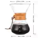 Cafetera Chemex 400 Ml Vidrio Borosilicato Color Blanco F-904b