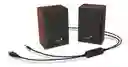 Parlantes Bluetooth Genius Sp- Hf380bt Usb Madera 3w Control Mando - Elegantes