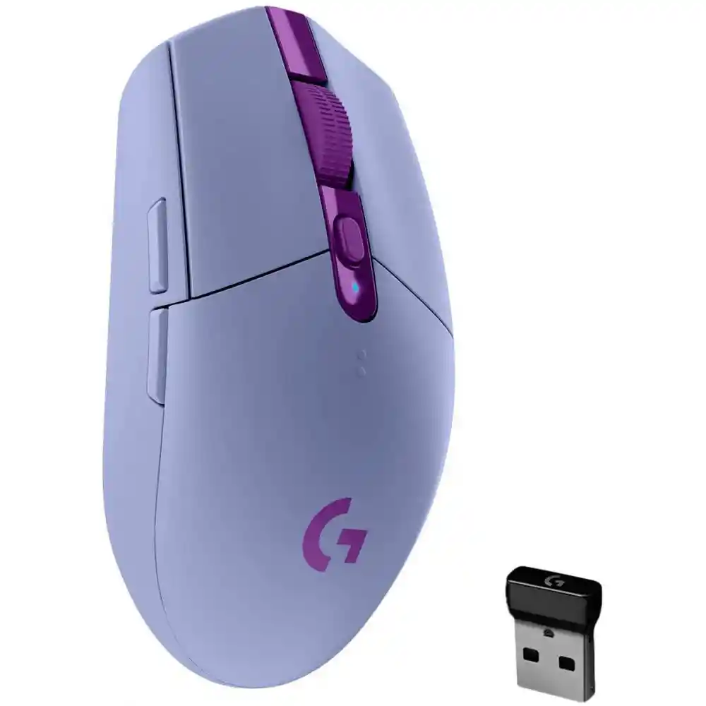 Mouse Gamer Inalámbrico Logitech G305 Lightspeed 12000dpi Lila