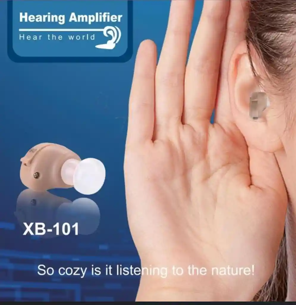 Mini Audífono Invisible, Amplificador De Sonido Para El Oído, Auriculares De Ayuda Auditiva, Colector De Sonido De Volumen Ajustable