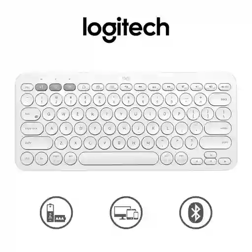 Teclado Inalámbrico Logitech K380 Multi-device (blanco)