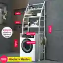 Estante Organizador Baño Ahorrador De Espacio Hogar