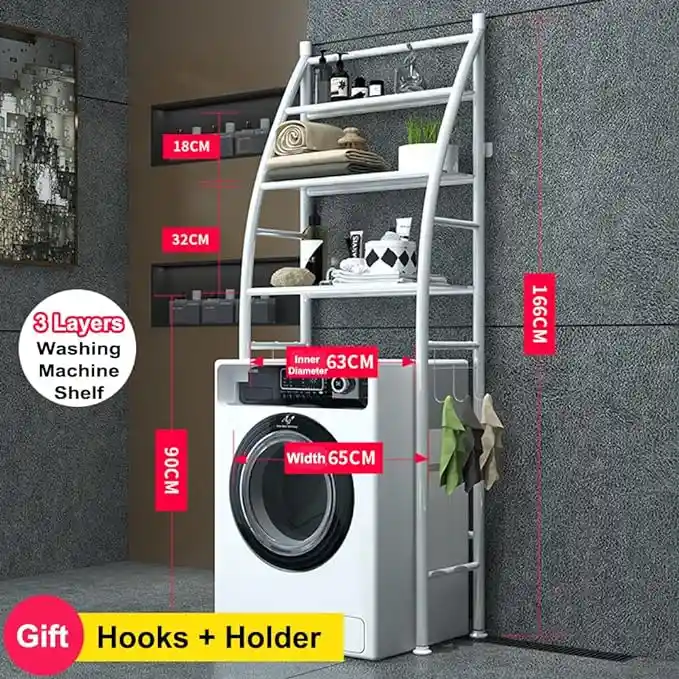 Estante Organizador Baño Ahorrador De Espacio Hogar