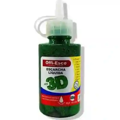 Escarcha Liquida Verde 60 Gm Offi Esco Oe-226