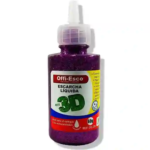 Escarcha Liquida Morado 60 Gm Offi Esco