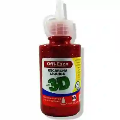 Escarcha Liquida Rojo Navidad 60 Gm Offi Esco Oe-226