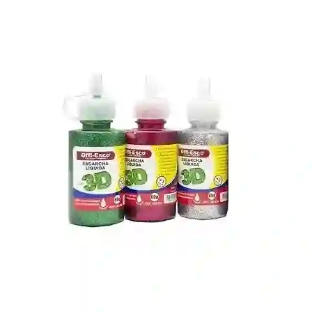 Escarcha Liquida Fucsia 60 Gm Offi Esco
