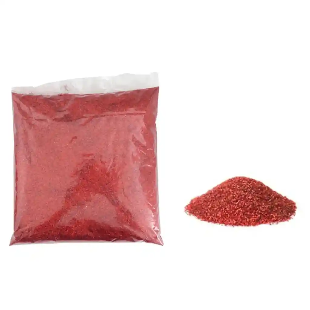 Escarcha Bolsa De 125 Gramos Roja