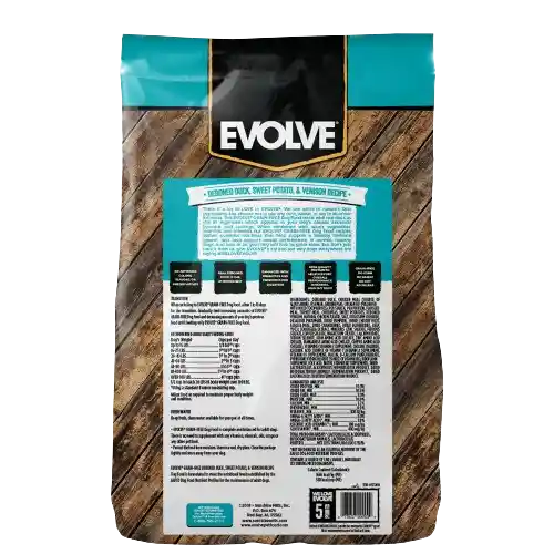 Evolve Dog Grain Free Duck - Pato