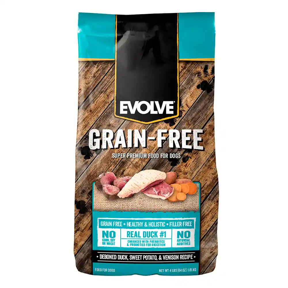 Evolve Dog Grain Free Duck - Pato