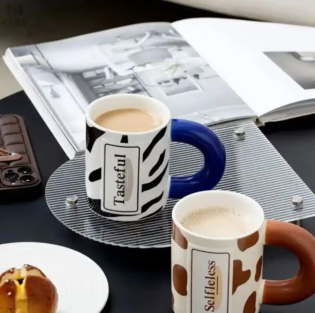 Pocillo Decorativo Mug Manchas