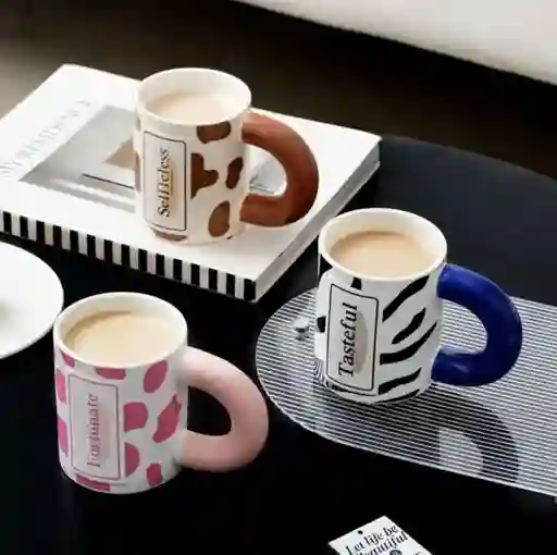 Pocillo Decorativo Mug Manchas