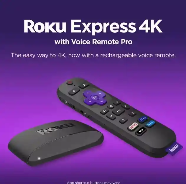 Roku Express 4k Tv Gratis Y En Vivo Dispositivo Streaming Versión Pro