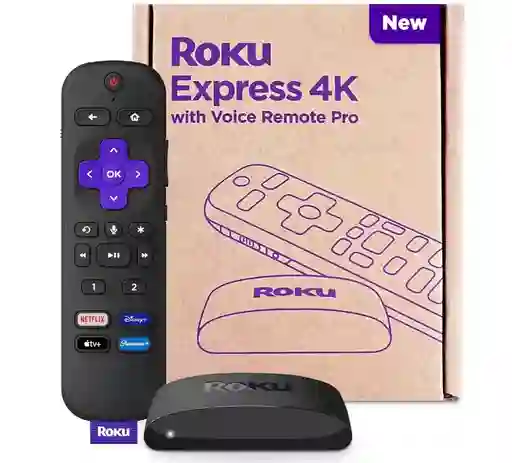 Roku Express 4k Tv Gratis Y En Vivo Dispositivo Streaming Versión Pro