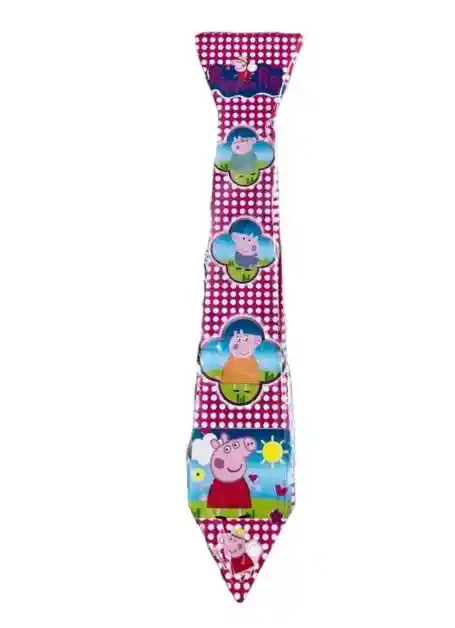 Corbata Peppa Pig Para Fiesta Paquete X 12 Unidades