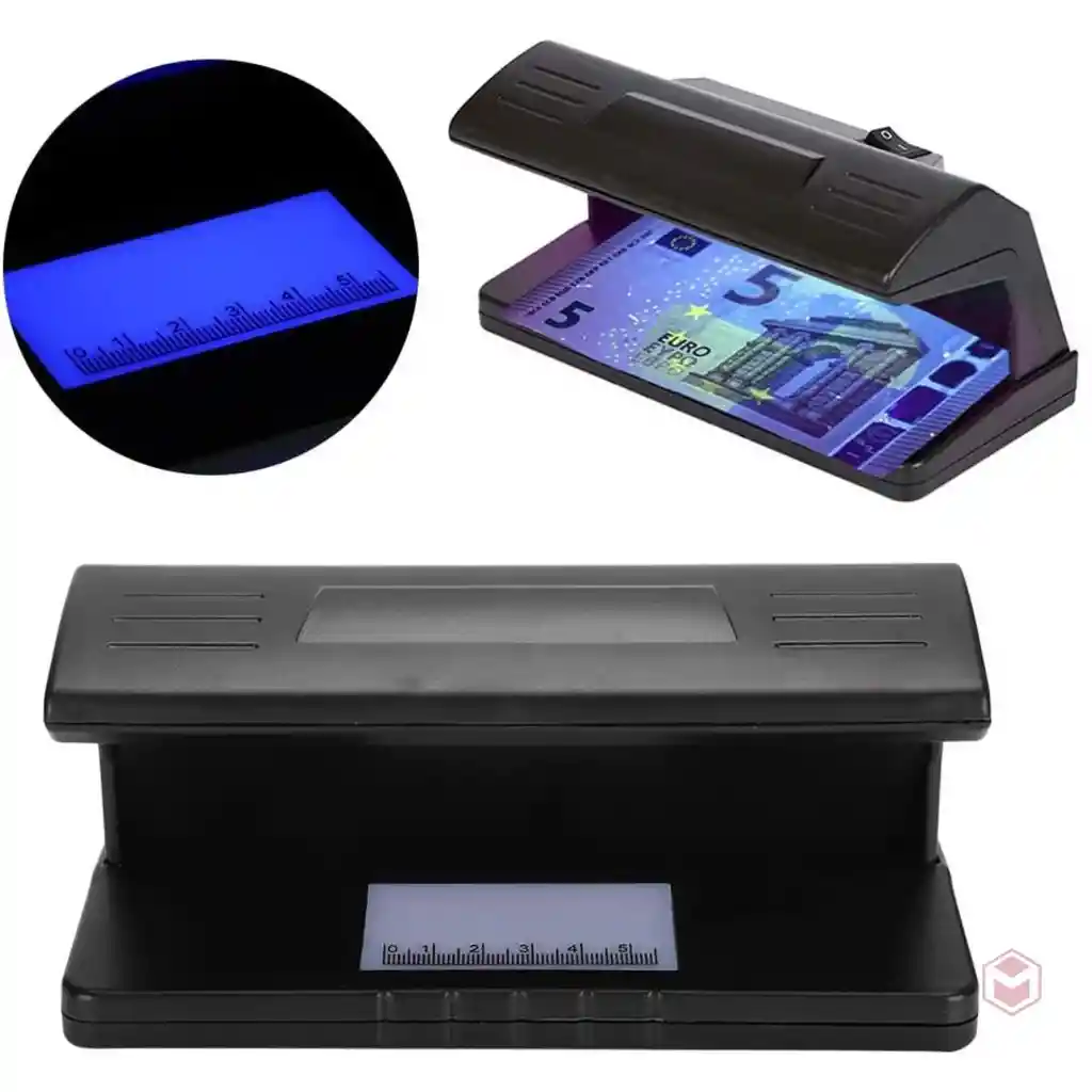 Maquina Chequeador Detector Probador Revisar Billetes Dinero Falsos 318