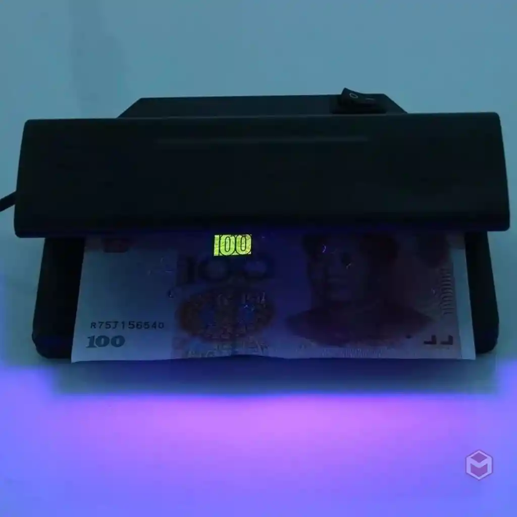 Maquina Chequeador Detector Probador Revisar Billetes Dinero Falsos 318